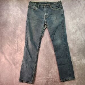 Levi's 511 Slim Fit‎ Jeans Mens W33 L32 Blue Denim Modern Casual
